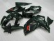 Negro ABS Moto Plástico Suzuki GSXR 1000 K9 2009-2016 Negro ABS Moto Plástico Suzuki GSXR 1000 K9 2009-2016