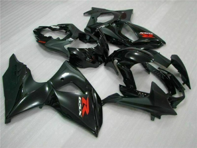 Negro ABS Moto Plástico Suzuki GSXR 1000 K9 2009-2016 Negro ABS Moto Plástico Suzuki GSXR 1000 K9 2009-2016