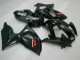 Negro ABS Moto Plástico Suzuki GSXR 1000 K9 2009-2016 Negro ABS Moto Plástico Suzuki GSXR 1000 K9 2009-2016