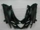 Negro ABS Moto Plástico Suzuki GSXR 1000 K9 2009-2016 Negro ABS Moto Plástico Suzuki GSXR 1000 K9 2009-2016