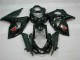 Negro ABS Moto Plástico Suzuki GSXR 1000 K9 2009-2016 Negro ABS Moto Plástico Suzuki GSXR 1000 K9 2009-2016
