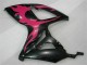 Negro ABS Moto Plástico Suzuki GSXR 600 / 750 K6 2006-2007 Negro ABS Moto Plástico Suzuki GSXR 600 / 750 K6 2006-2007