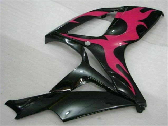 Negro ABS Moto Plástico Suzuki GSXR 600 / 750 K6 2006-2007 Negro ABS Moto Plástico Suzuki GSXR 600 / 750 K6 2006-2007