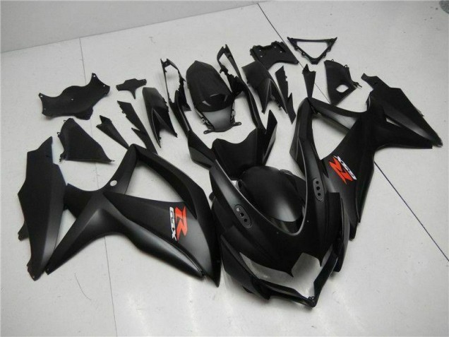 Negro ABS Moto Plástico Suzuki GSXR 600 / 750 K8 2008-2010 Negro ABS Moto Plástico Suzuki GSXR 600 / 750 K8 2008-2010