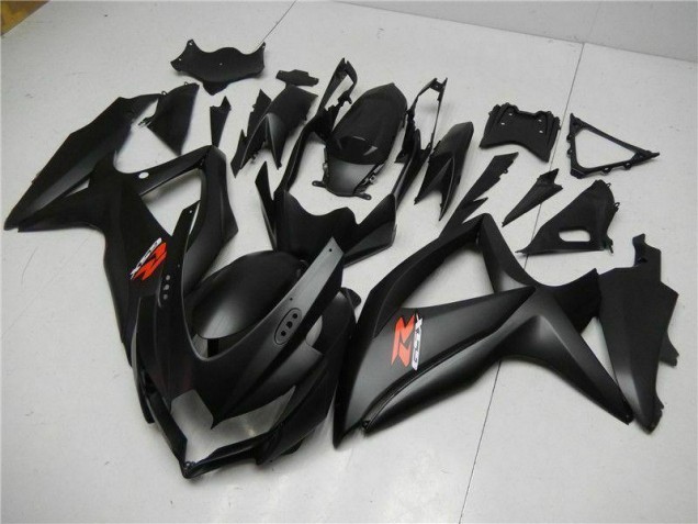 Negro ABS Moto Plástico Suzuki GSXR 600 / 750 K8 2008-2010 Negro ABS Moto Plástico Suzuki GSXR 600 / 750 K8 2008-2010