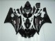 Negro ABS Moto Plásticos Yamaha R6 2006-2007 Negro ABS Moto Plásticos Yamaha R6 2006-2007