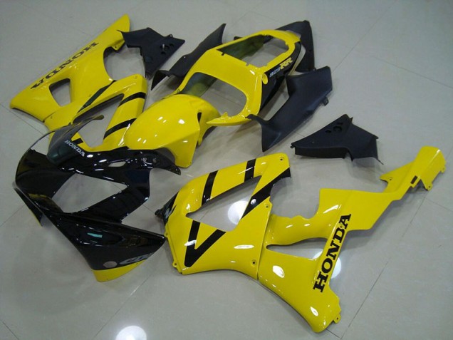 Negro Amarillo Carenado Moto Honda CBR 900 RR 929 2000-2001 Negro Amarillo Carenado Moto Honda CBR 900 RR 929 2000-2001
