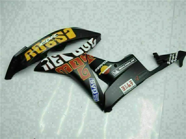 Negro Amarillo Repsol 46 Carenado Moto Honda CBR 600 RR 2007-2008 Negro Amarillo Repsol 46 Carenado Moto Honda CBR 600 RR 2007-2008