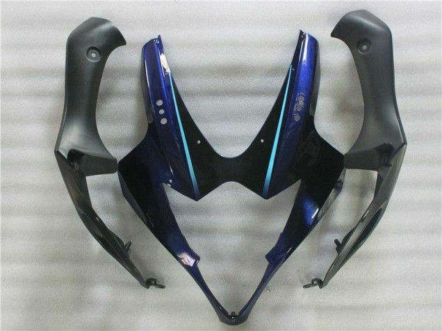 Negro Azul Blanco Carenado Moto Suzuki GSXR 1000 K5 2005-2006 Negro Azul Blanco Carenado Moto Suzuki GSXR 1000 K5 2005-2006