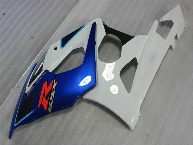 Negro Azul Blanco Carenado Moto Suzuki GSXR 1000 K5 2005-2006 Negro Azul Blanco Carenado Moto Suzuki GSXR 1000 K5 2005-2006