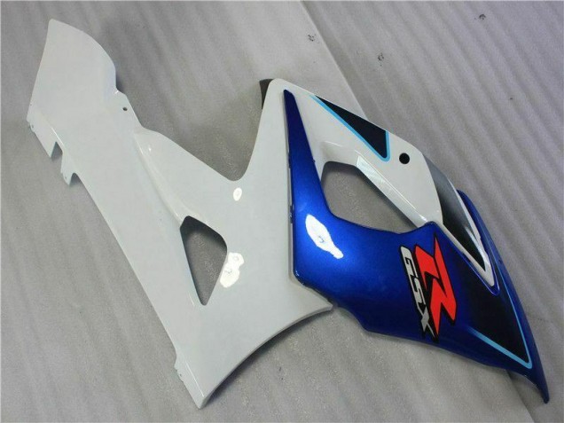Negro Azul Blanco Carenado Moto Suzuki GSXR 1000 K5 2005-2006 Negro Azul Blanco Carenado Moto Suzuki GSXR 1000 K5 2005-2006