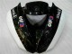 Negro Blanco 3M Touch4 Inyección Kit Carenado Moto Kawasaki ZX6R 2009-2012 Negro Blanco 3M Touch4 Inyección Kit Carenado Moto Kawasaki ZX6R 2009-2012