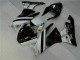 Negro Blanco 3M Touch4 Inyección Kit Carenado Moto Kawasaki ZX6R 2009-2012 Negro Blanco 3M Touch4 Inyección Kit Carenado Moto Kawasaki ZX6R 2009-2012