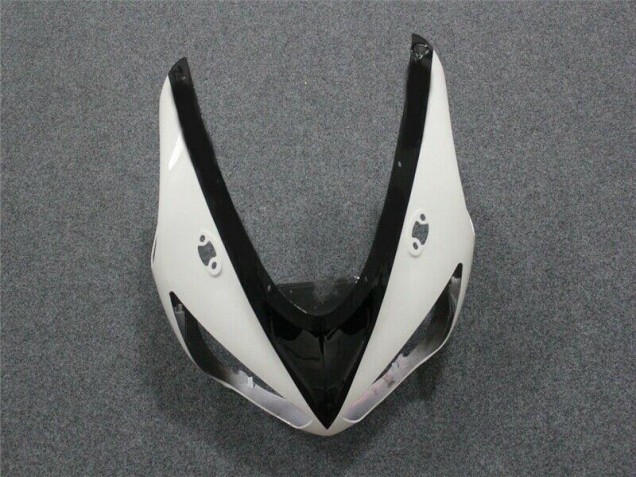 Negro Blanco ABS Moto Plástico Kawasaki ZX6R 2005-2006 Negro Blanco ABS Moto Plástico Kawasaki ZX6R 2005-2006