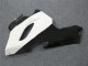 Negro Blanco ABS Moto Plástico Kawasaki ZX6R 2005-2006 Negro Blanco ABS Moto Plástico Kawasaki ZX6R 2005-2006