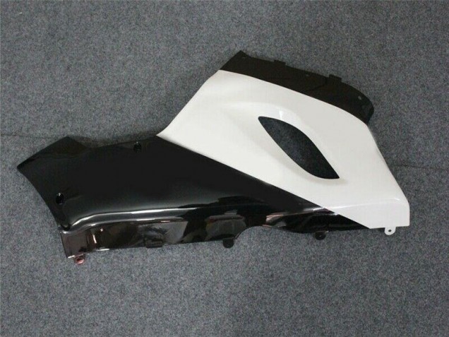 Negro Blanco ABS Moto Plástico Kawasaki ZX6R 2005-2006 Negro Blanco ABS Moto Plástico Kawasaki ZX6R 2005-2006