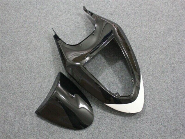 Negro Blanco ABS Moto Plástico Kawasaki ZX6R 2005-2006 Negro Blanco ABS Moto Plástico Kawasaki ZX6R 2005-2006