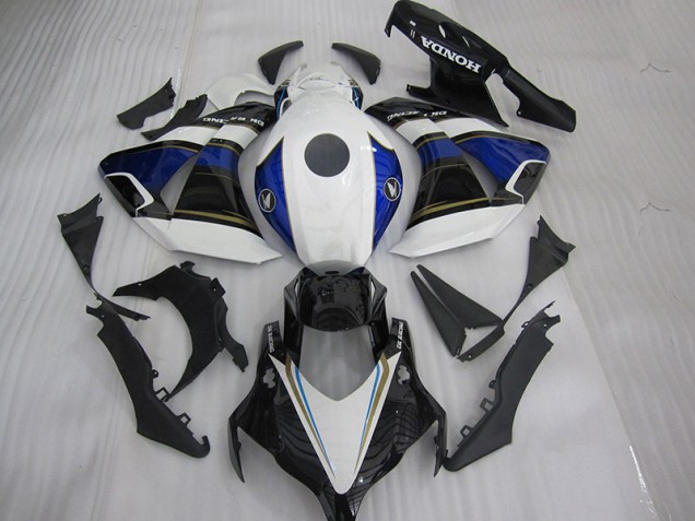 Negro Blanco Azul Carenado Moto Honda CBR 1000 RR 2004-2005 Negro Blanco Azul Carenado Moto Honda CBR 1000 RR 2004-2005