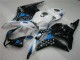 Negro Blanco Azul Carenado Moto Honda CBR 600 RR 2009-2012 Negro Blanco Azul Carenado Moto Honda CBR 600 RR 2009-2012