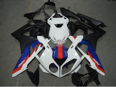 Negro Blanco Azul Rojo Carenado Moto BMW S1000RR 2009-2014