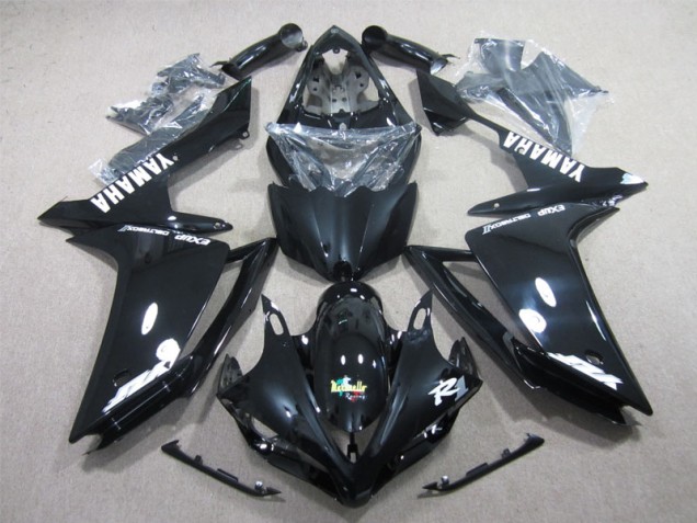 Negro Blanco Calcomanía Kit Completo Carenado Moto Yamaha R1 2007-2008 Negro Blanco Calcomanía Kit Completo Carenado Moto Yamaha R1 2007-2008