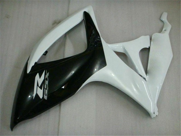 Negro Blanco Carenado Moto Suzuki GSXR 600 / 750 K6 2006-2007 Negro Blanco Carenado Moto Suzuki GSXR 600 / 750 K6 2006-2007