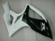 Negro Blanco Carenado Moto Suzuki GSXR 600 / 750 K6 2006-2007 Negro Blanco Carenado Moto Suzuki GSXR 600 / 750 K6 2006-2007
