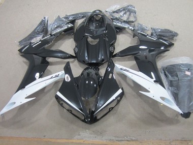 Negro Blanco Carenado Moto Yamaha R1 2004-2006