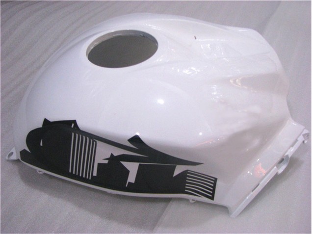 Negro Blanco Carrocería Motocicletas Honda CBR 600 RR 2007-2008 Negro Blanco Carrocería Motocicletas Honda CBR 600 RR 2007-2008