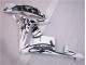 Negro Blanco Carrocería Motocicletas Honda CBR 600 RR 2007-2008 Negro Blanco Carrocería Motocicletas Honda CBR 600 RR 2007-2008