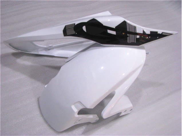Negro Blanco Carrocería Motocicletas Honda CBR 600 RR 2007-2008 Negro Blanco Carrocería Motocicletas Honda CBR 600 RR 2007-2008