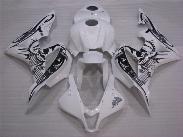 Negro Blanco Carrocería Motocicletas Honda CBR 600 RR 2007-2008 Negro Blanco Carrocería Motocicletas Honda CBR 600 RR 2007-2008