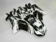 Negro Blanco Carrocería Motocicletas Kawasaki ZX6R 2007-2008 Negro Blanco Carrocería Motocicletas Kawasaki ZX6R 2007-2008