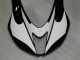 Negro Blanco Carrocería Motocicletas Kawasaki ZX6R 2007-2008 Negro Blanco Carrocería Motocicletas Kawasaki ZX6R 2007-2008