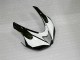 Negro Blanco Carrocería Motocicletas Kawasaki ZX6R 2007-2008 Negro Blanco Carrocería Motocicletas Kawasaki ZX6R 2007-2008