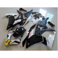 Negro Blanco Denso Rizoma 14 Carenado Moto Honda CBR 500 RR 2013-2015