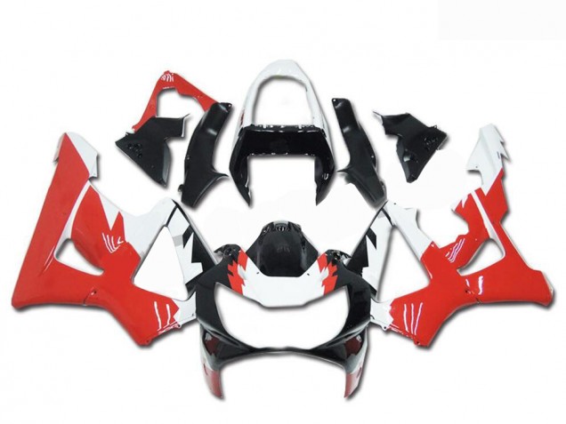 Negro Blanco Rojo Carenado Moto Honda CBR 900 RR 929RR 2000-2001 Negro Blanco Rojo Carenado Moto Honda CBR 900 RR 929RR 2000-2001