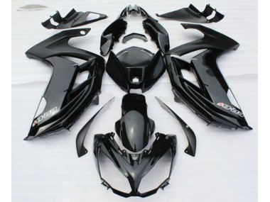 Negro Carenado Moto Kawasaki ER6F 2012-2014