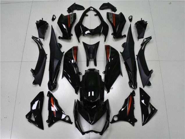 Negro Carenado Moto Kawasaki Z800 2013-2016 Negro Carenado Moto Kawasaki Z800 2013-2016