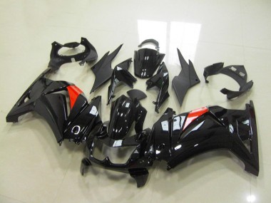 Negro Carenado Moto Kawasaki ZX 250R 2008-2012