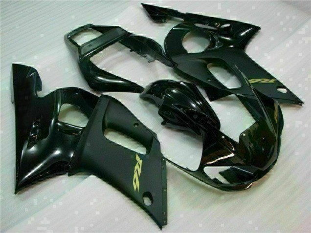 Negro Carenado Moto & Plástico Yamaha R6 1998-2002 Negro Carenado Moto & Plástico Yamaha R6 1998-2002