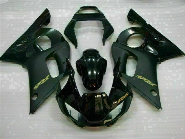 Negro Carenado Moto & Plástico Yamaha R6 1998-2002 Negro Carenado Moto & Plástico Yamaha R6 1998-2002