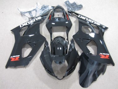 Negro Carenado Moto Suzuki GSXR 1000 K3 2003-2004