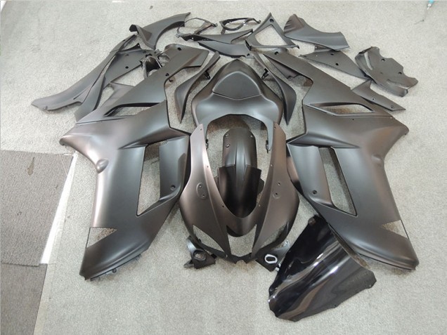 Negro Carenado & Plástico Moto Kawasaki ZX6R 2007-2008 Negro Carenado & Plástico Moto Kawasaki ZX6R 2007-2008