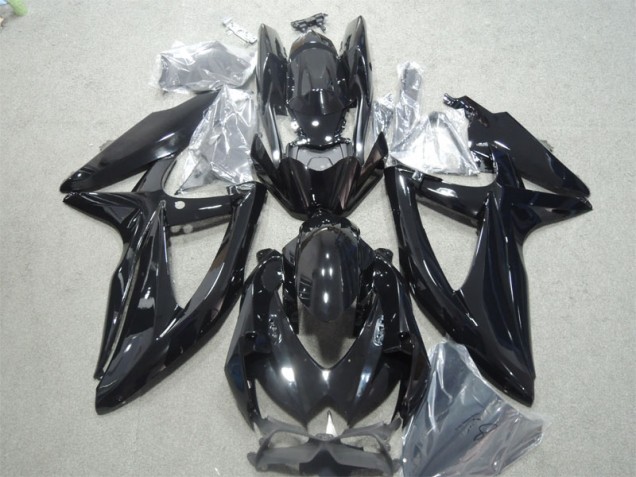 Negro Carenado & Plástico Moto Suzuki GSXR 600 K8 2008-2010 Negro Carenado & Plástico Moto Suzuki GSXR 600 K8 2008-2010