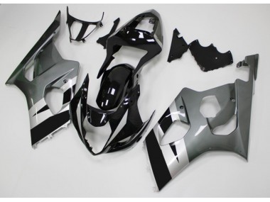 Negro Gris Carenado Moto Suzuki GSXR 1000 K3 2003-2004