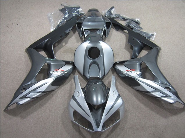 Negro Gris Fireblade Carenado Moto Honda CBR 1000 RR 2006-2007 Negro Gris Fireblade Carenado Moto Honda CBR 1000 RR 2006-2007