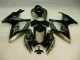 Negro Gris Kit Carenado Moto Suzuki GSXR 600 / 750 K6 2006-2007 Negro Gris Kit Carenado Moto Suzuki GSXR 600 / 750 K6 2006-2007