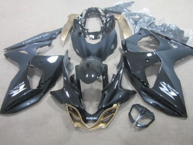 Negro Inyección Kits Carenado Moto Suzuki GSXR 1000 K9 2009-2016