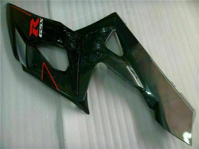 Negro Kit ABS Carenado Motocicleta Suzuki GSXR 1000 K5 2005-2006